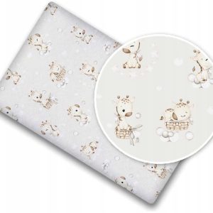 Prześcieradło 120x60 do łóżeczka bawełna materiałowe Babymam