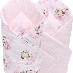Babymam becik rożek niemowlęcy bawełna dwustronny