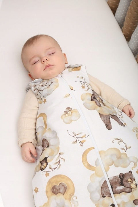 Śpiworek niemowlęcy do spania dream bawełna 100% regulowany Babymam - obrazek 8