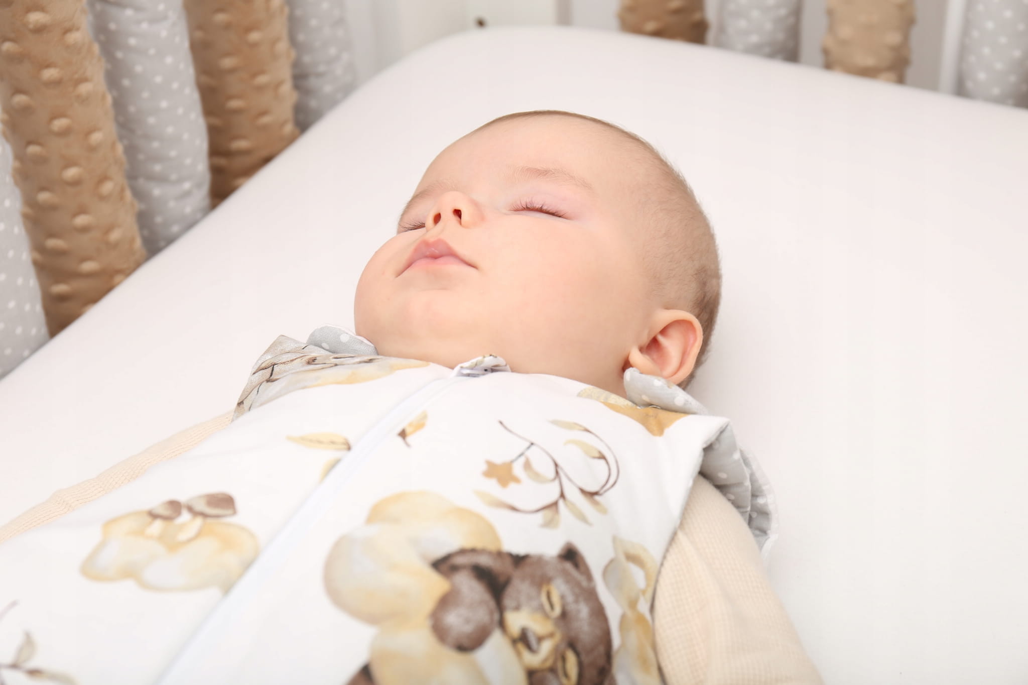 Śpiworek niemowlęcy do spania dream bawełna 100% regulowany Babymam - obrazek 11