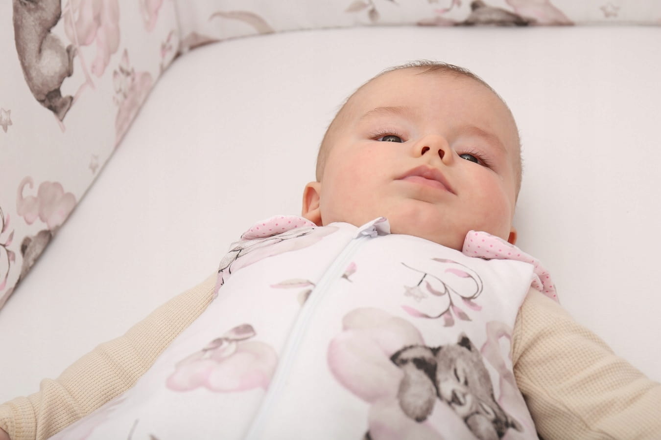 Śpiworek niemowlęcy do spania dream bawełna 100% regulowany Babymam - obrazek 10