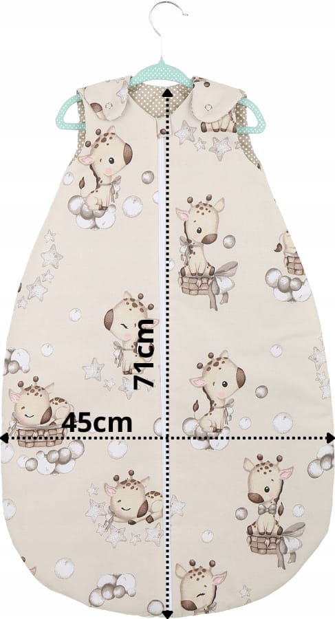 Śpiworek niemowlęcy do spania dream bawełna 100% regulowany Babymam - obrazek 2