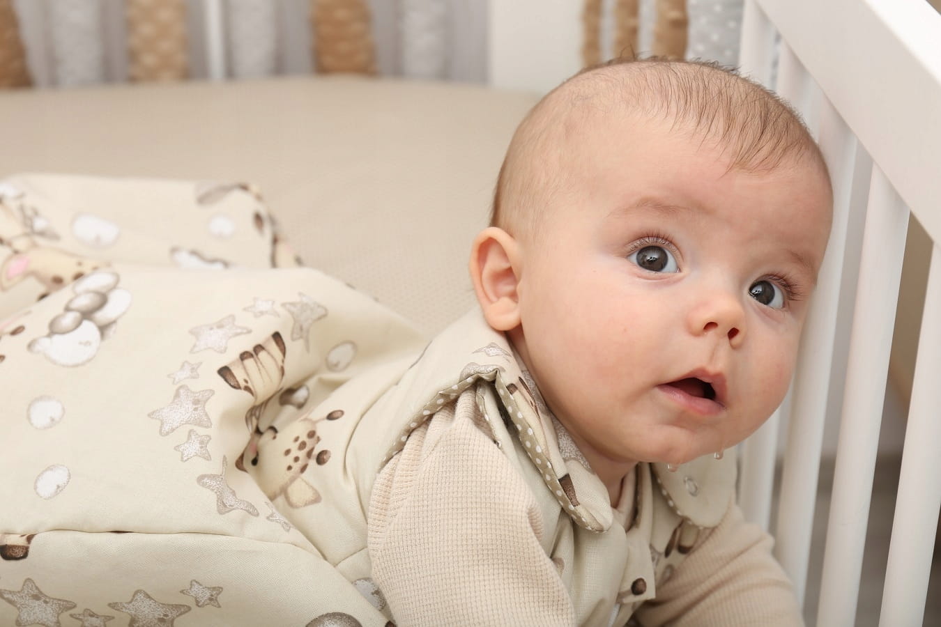Śpiworek niemowlęcy do spania dream bawełna 100% regulowany Babymam - obrazek 5