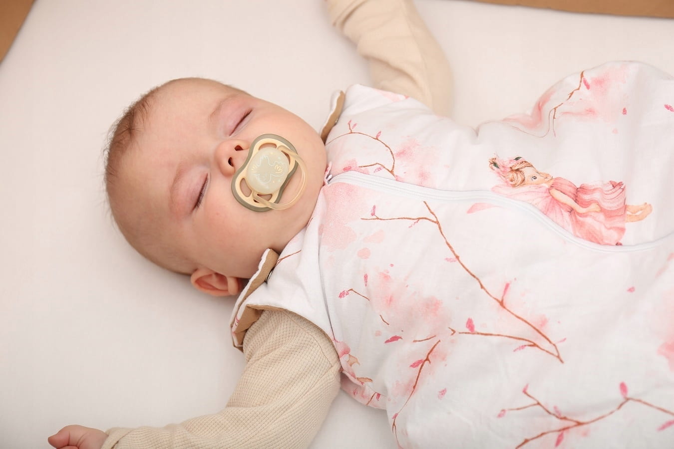 Śpiworek niemowlęcy do spania dream bawełna 100% regulowany Babymam - obrazek 6