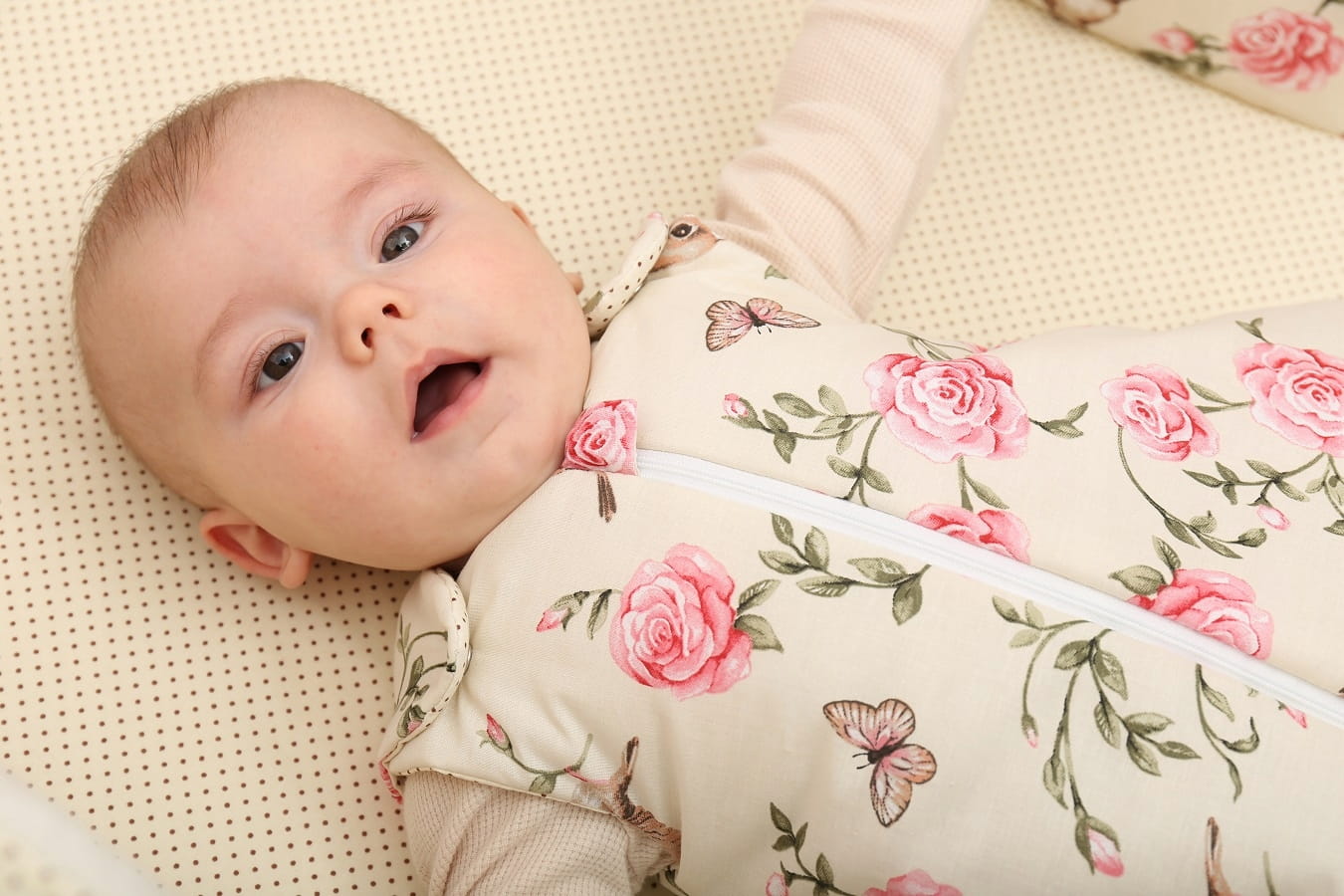 Śpiworek niemowlęcy do spania dream bawełna 100% regulowany Babymam - obrazek 9