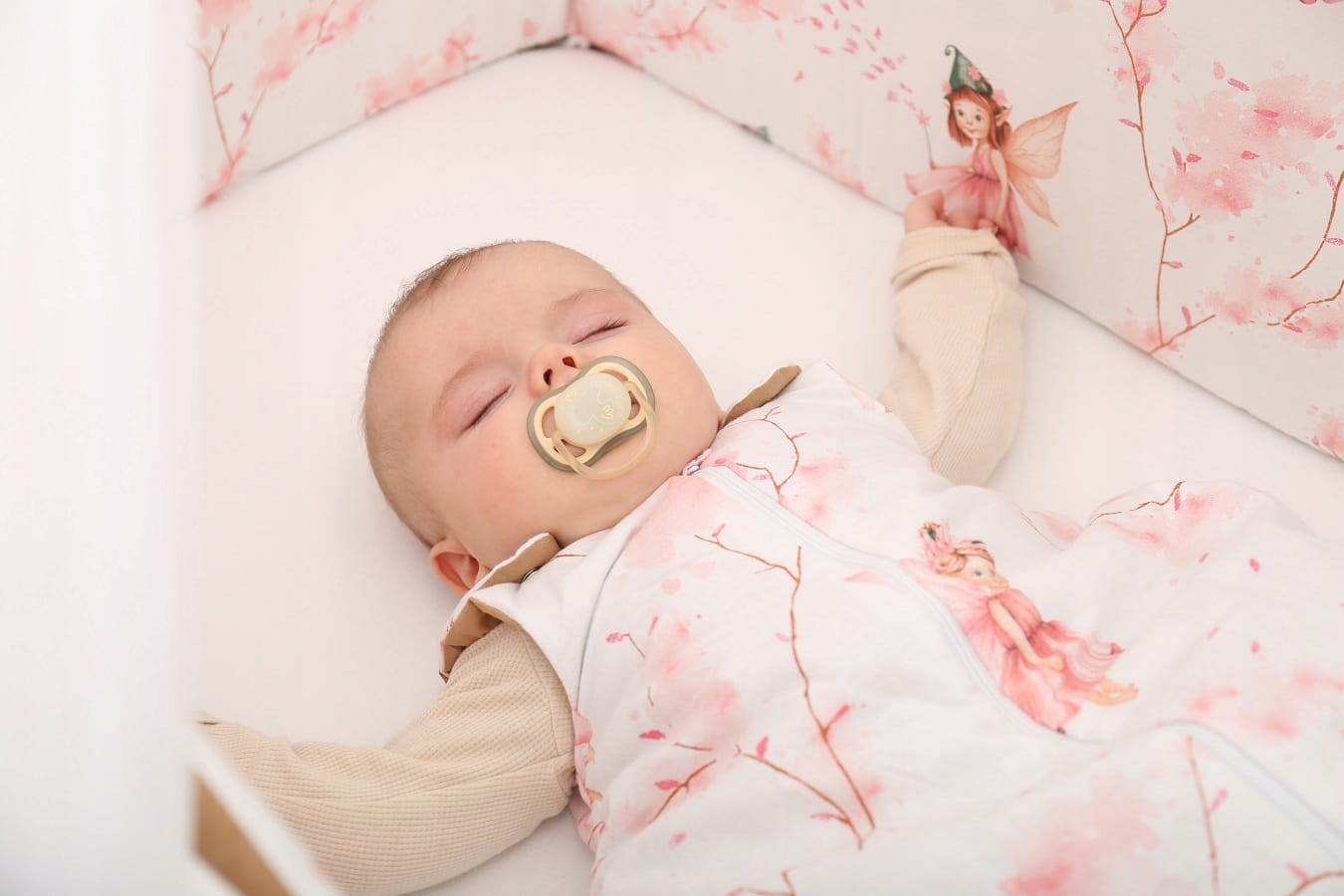 Śpiworek niemowlęcy do spania dream bawełna 100% regulowany Babymam - obrazek 11