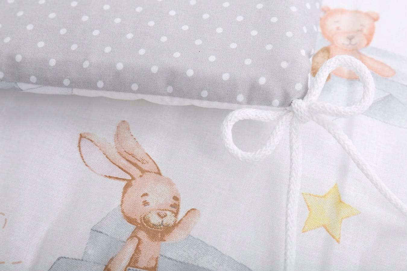 Babymam dwustronny ochraniacz 180x30 do łóżeczka - obrazek 9