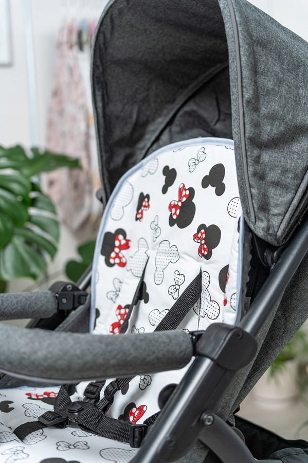 Babymam wkładka do wózka spacerówki dwustronna uniwersalna babymam ALLinONE - obrazek 4
