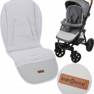 Babymam wkładka do wózka spacerówki dwustronna uniwersalna babymam ALLinONE
