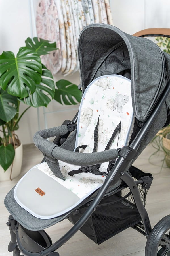 Babymam wkładka do wózka spacerówki dwustronna uniwersalna babymam ALLinONE - obrazek 2