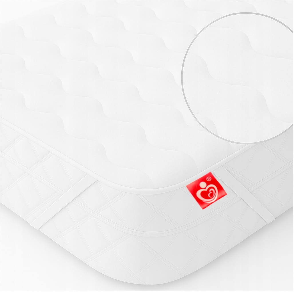 Nakładka na materac 140x200 topper nawierzchniowy ochraniacz podkład Babymam - obrazek 6