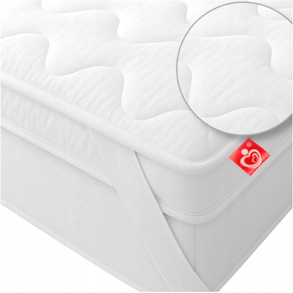 Nakładka na materac 160x200 topper nawierzchniowy ochraniacz podkład Babymam - obrazek 5