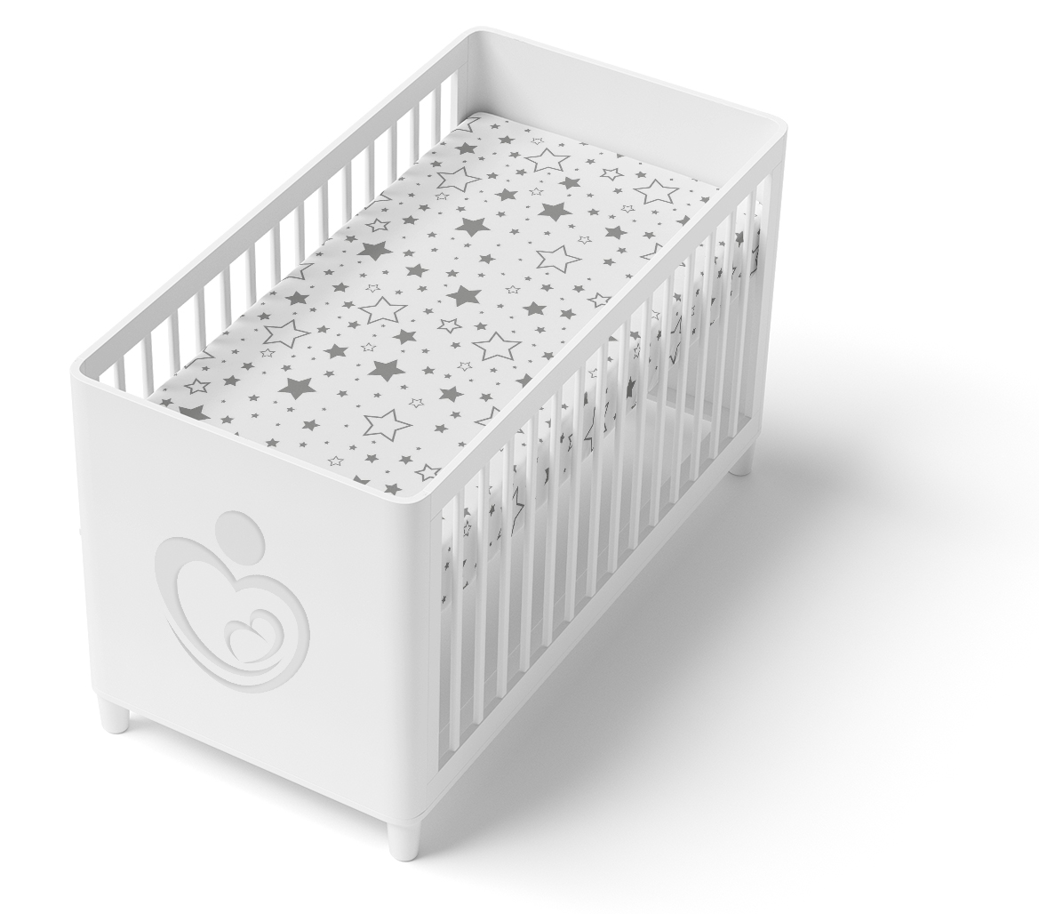 Prześcieradło 120x60 do łóżeczka bawełna materiałowe Babymam - obrazek 4