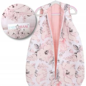 Babymam śpiworek do spania muślinowy regulowany niemowlęcy muślin light
