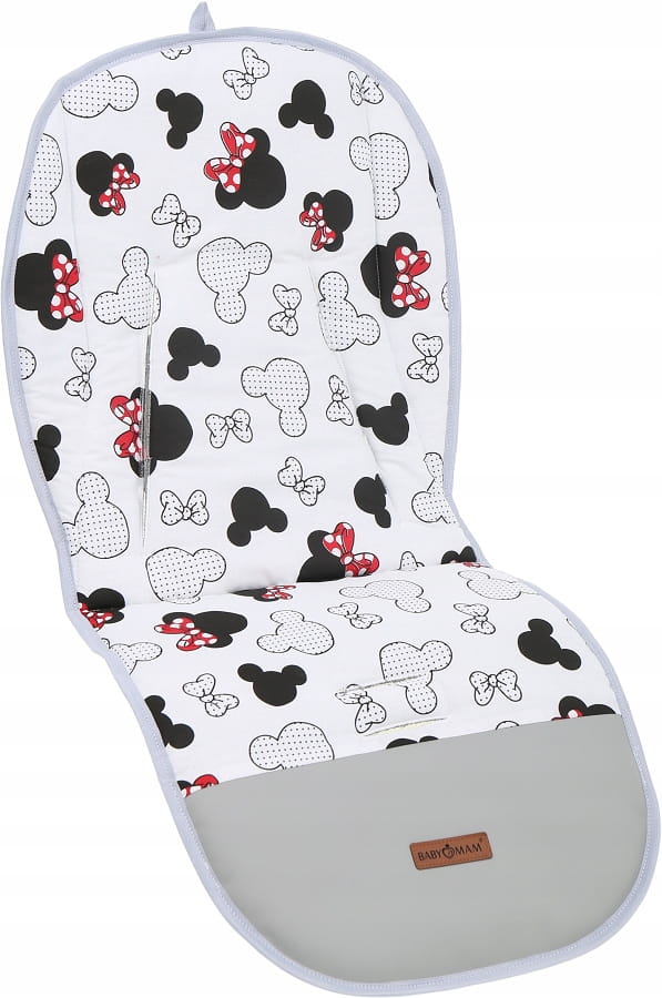 Babymam wkładka do spacerówki + ochraniacz na pasy pałąk uniwersalny zestaw - obrazek 6