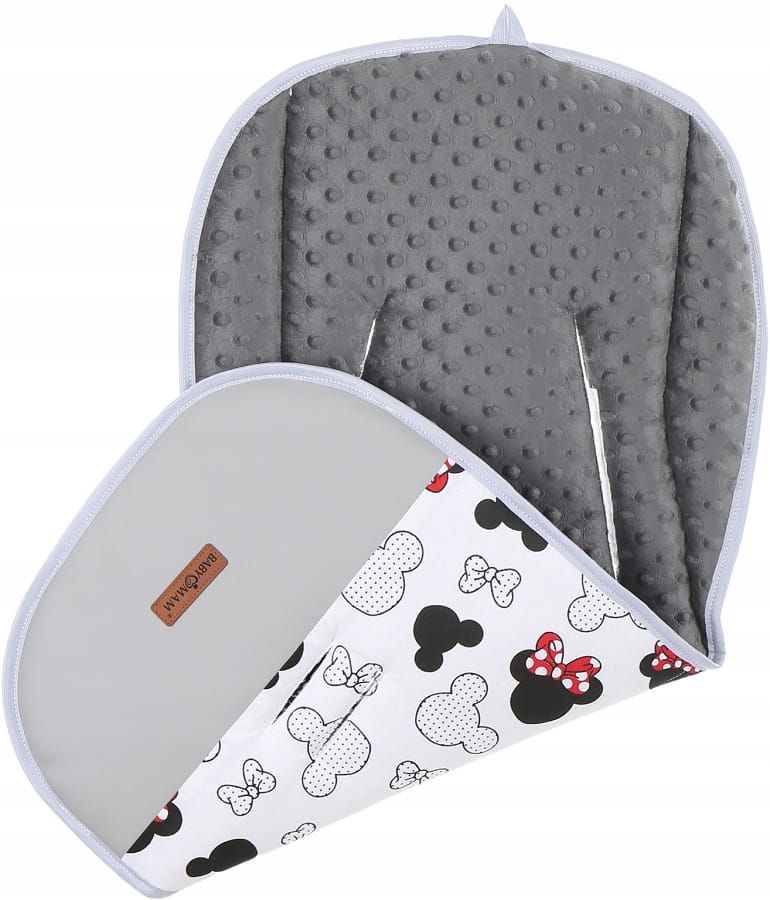 Babymam wkładka do spacerówki + ochraniacz na pasy pałąk uniwersalny zestaw - obrazek 10