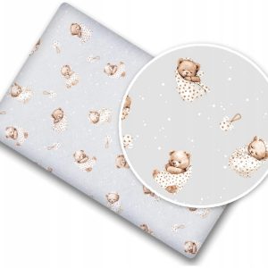 Prześcieradło 120x60 do łóżeczka bawełna materiałowe Babymam