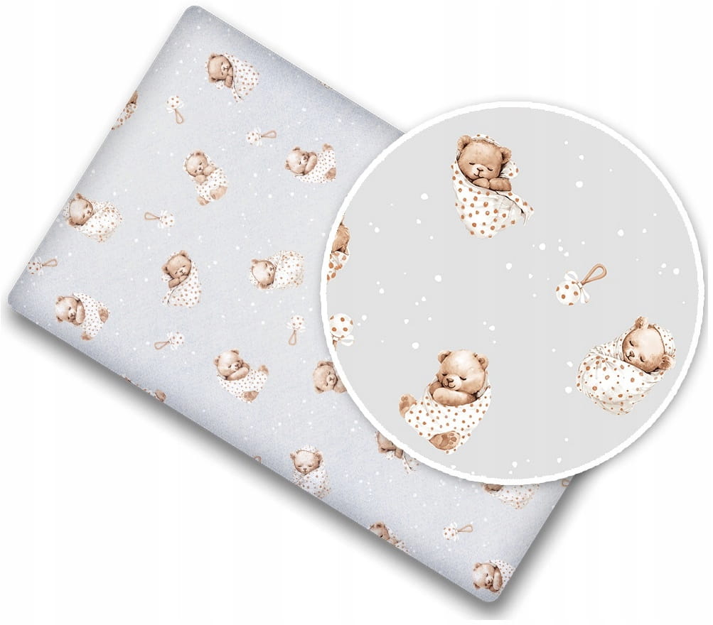 Prześcieradło 120x60 do łóżeczka bawełna materiałowe Babymam
