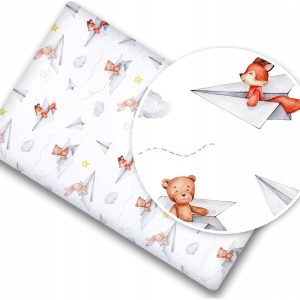 Prześcieradło 120x60 do łóżeczka bawełna materiałowe Babymam