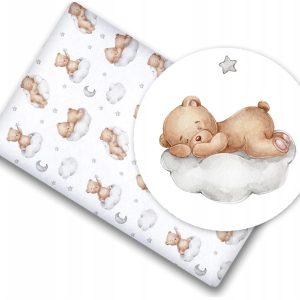Prześcieradło bawełna materiałowe 140x70 Babymam