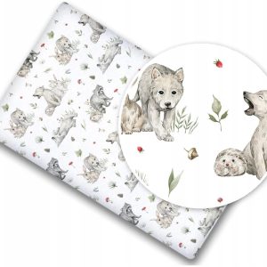 Prześcieradło bawełna materiałowe 140x70 Babymam