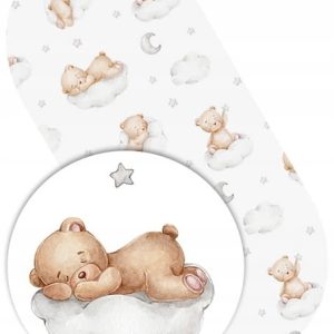 Prześcieradło do gondoli wózka kołyski bawełna Babymam