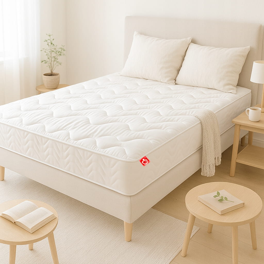 Nakładka na materac 160x200 topper nawierzchniowy ochraniacz podkład Babymam - obrazek 3