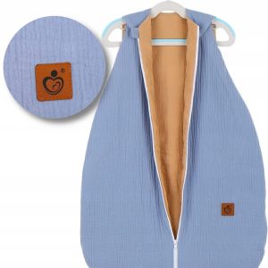 Babymam śpiworek do spania muślinowy regulowany niemowlęcy double light
