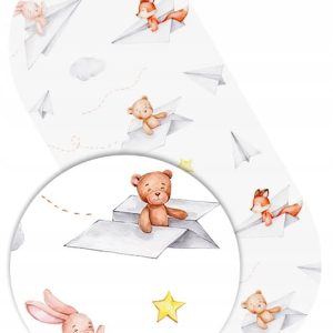 Prześcieradło do gondoli wózka kołyski bawełna Babymam