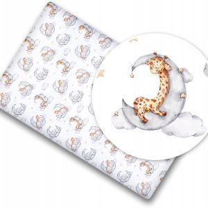 Prześcieradło 120x60 do łóżeczka bawełna materiałowe Babymam