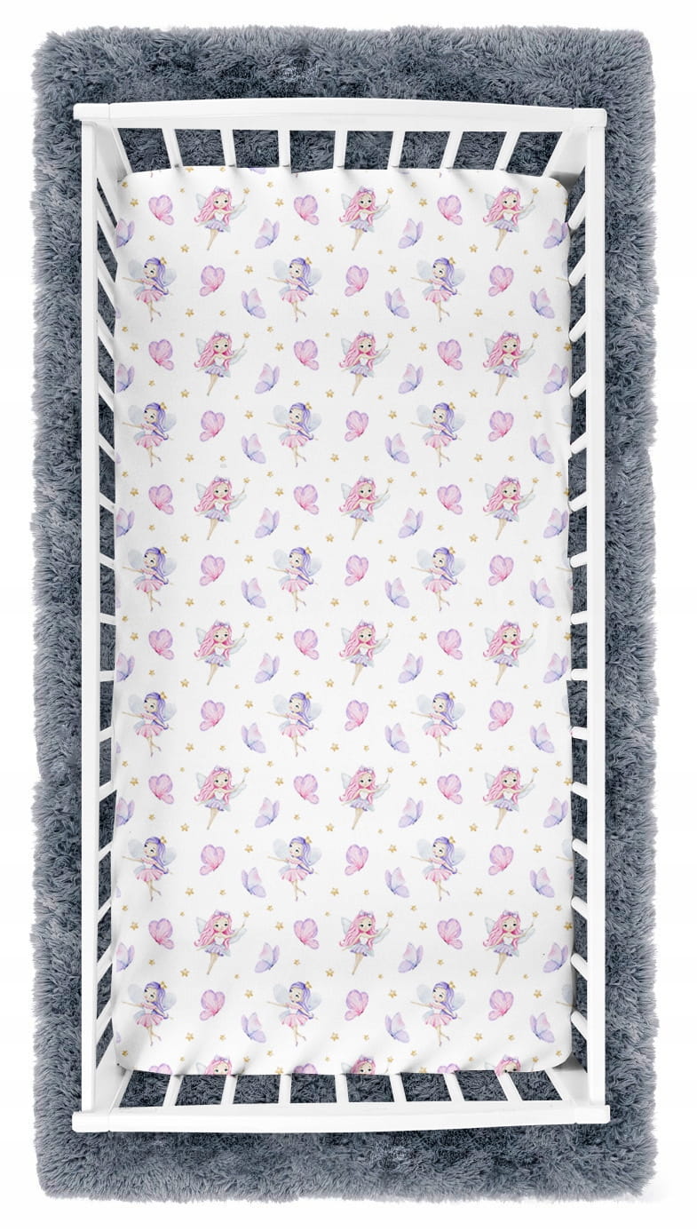 Prześcieradło 120x60 do łóżeczka bawełna materiałowe Babymam - obrazek 2