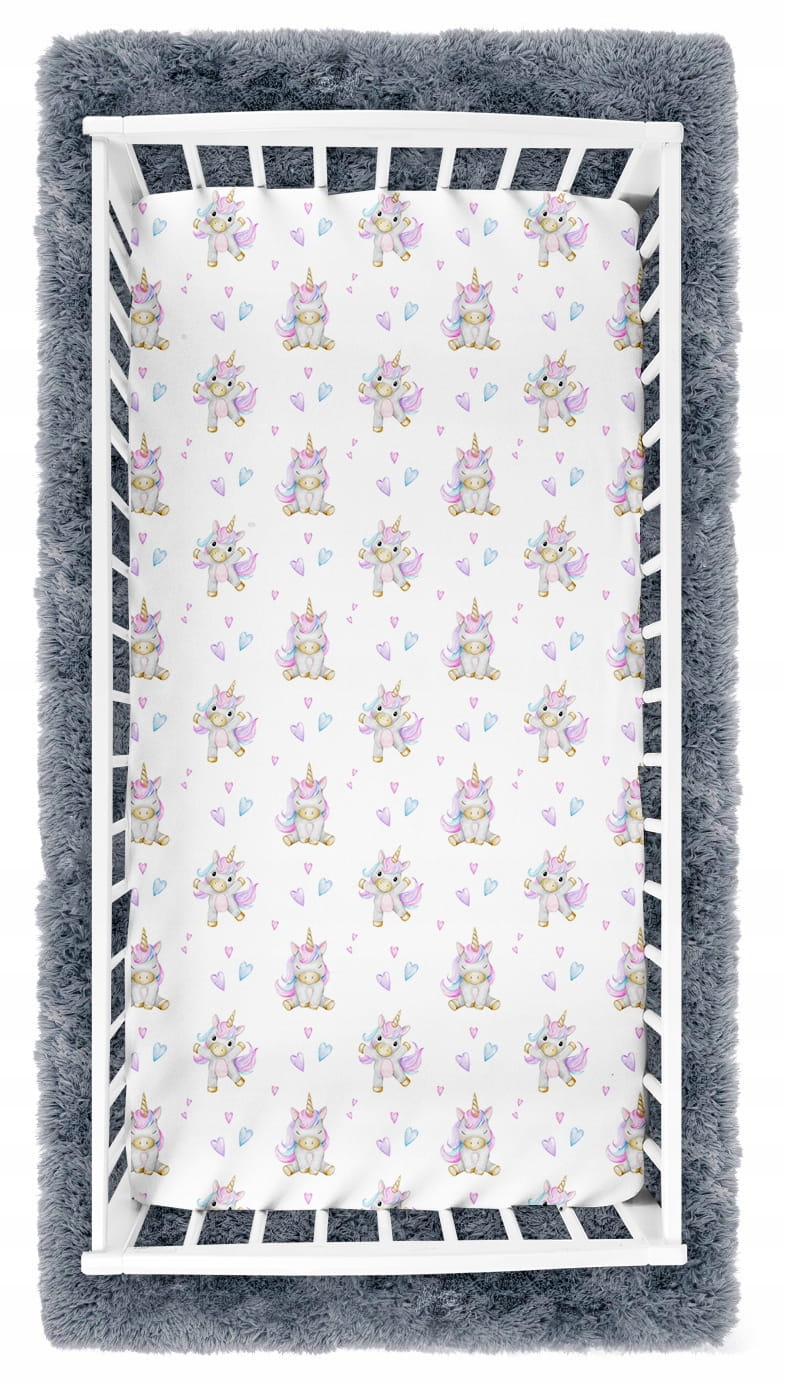 Prześcieradło 120x60 do łóżeczka bawełna materiałowe Babymam - obrazek 4