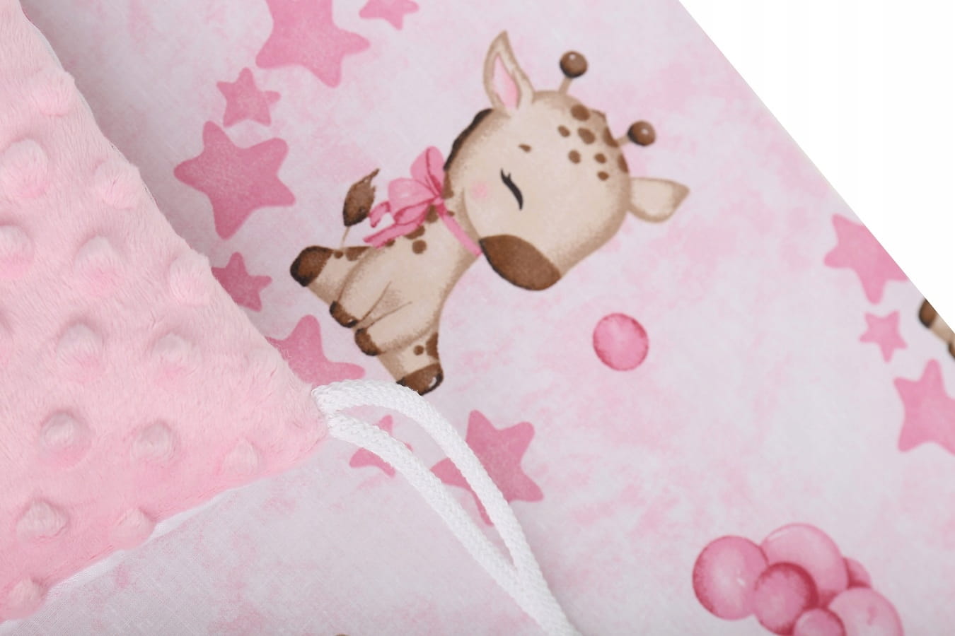 Ochraniacz do łóżeczka minky 120x60 na szczebelki 180x30cm Babymam - obrazek 4