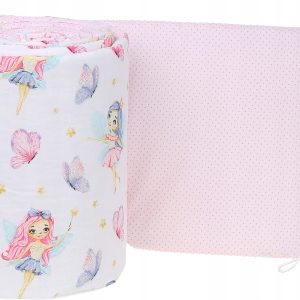 Babymam dwustronny ochraniacz 180x30 do łóżeczka