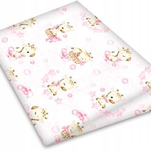Babymam poszewka na poduszkę klin do łóżeczka 59x37 bawełna