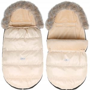 Babymam śpiworek do wózka sanek na zimę maxi 114cm