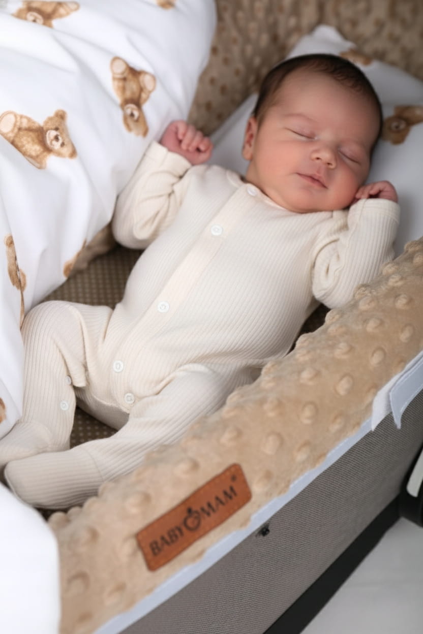Babymam wkładka do gondoli wózka na zamek usztywniana dwustronna - obrazek 5