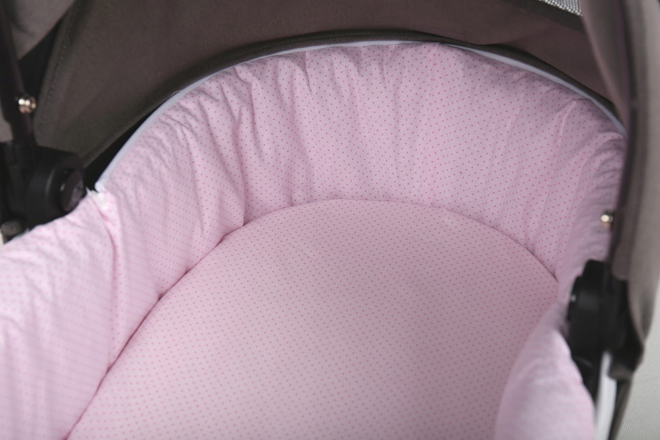 Babymam wkładka do gondoli wózka na zamek usztywniana dwustronna - obrazek 8