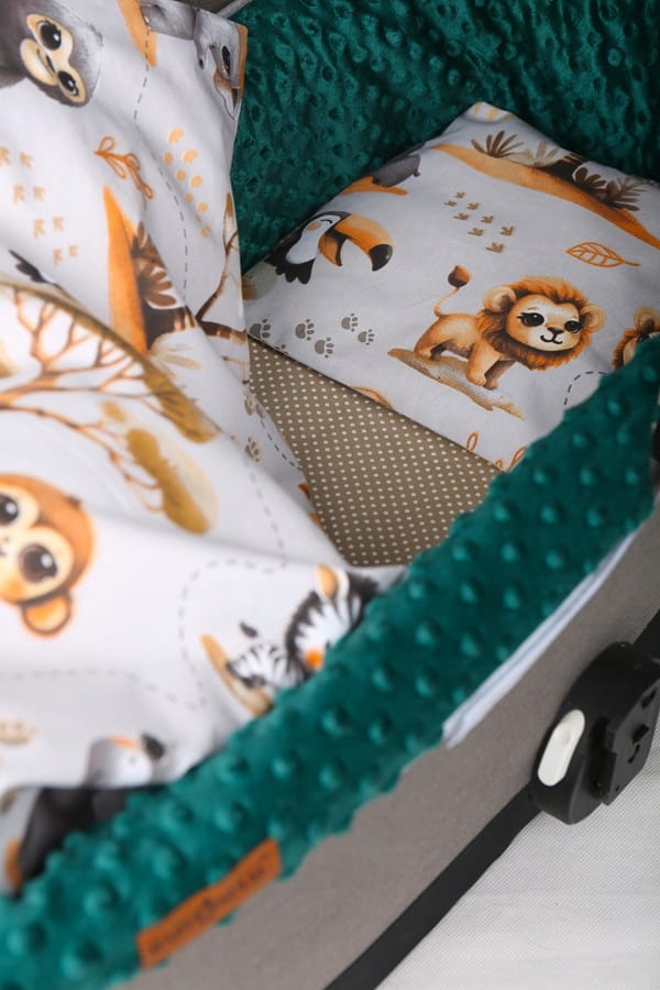 Babymam wkładka do gondoli wózka na zamek usztywniana dwustronna - obrazek 6