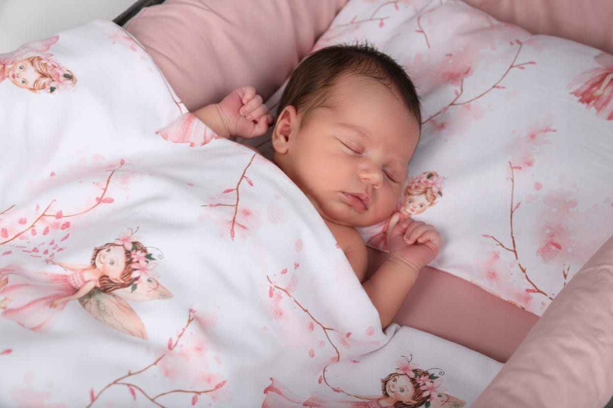 Babymam wkładka do gondoli wózka na zamek usztywniana dwustronna - obrazek 6