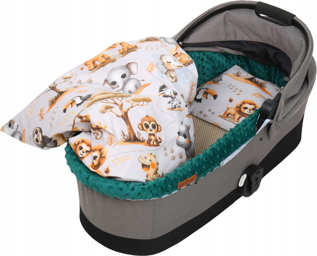 Babymam wkładka do gondoli wózka na zamek usztywniana dwustronna - obrazek 9