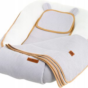 Babymam kokon niemowlęcy AIR 3D safe sleep set gniazdo kojec zestaw