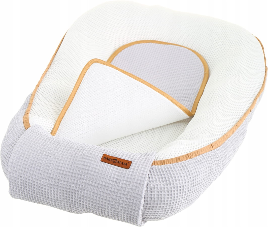Babymam kokon niemowlęcy AIR 3D safe sleep set gniazdo kojec zestaw - obrazek 6