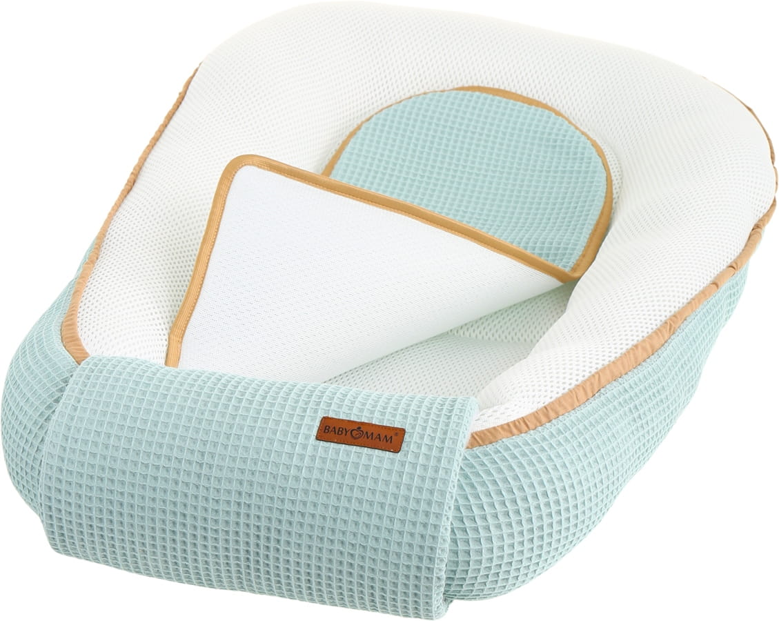 Babymam kokon niemowlęcy AIR 3D safe sleep set gniazdo kojec zestaw - obrazek 5