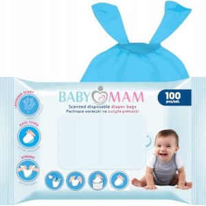 Babymam pachnące woreczki na zużyte pieluszki babymam 100szt