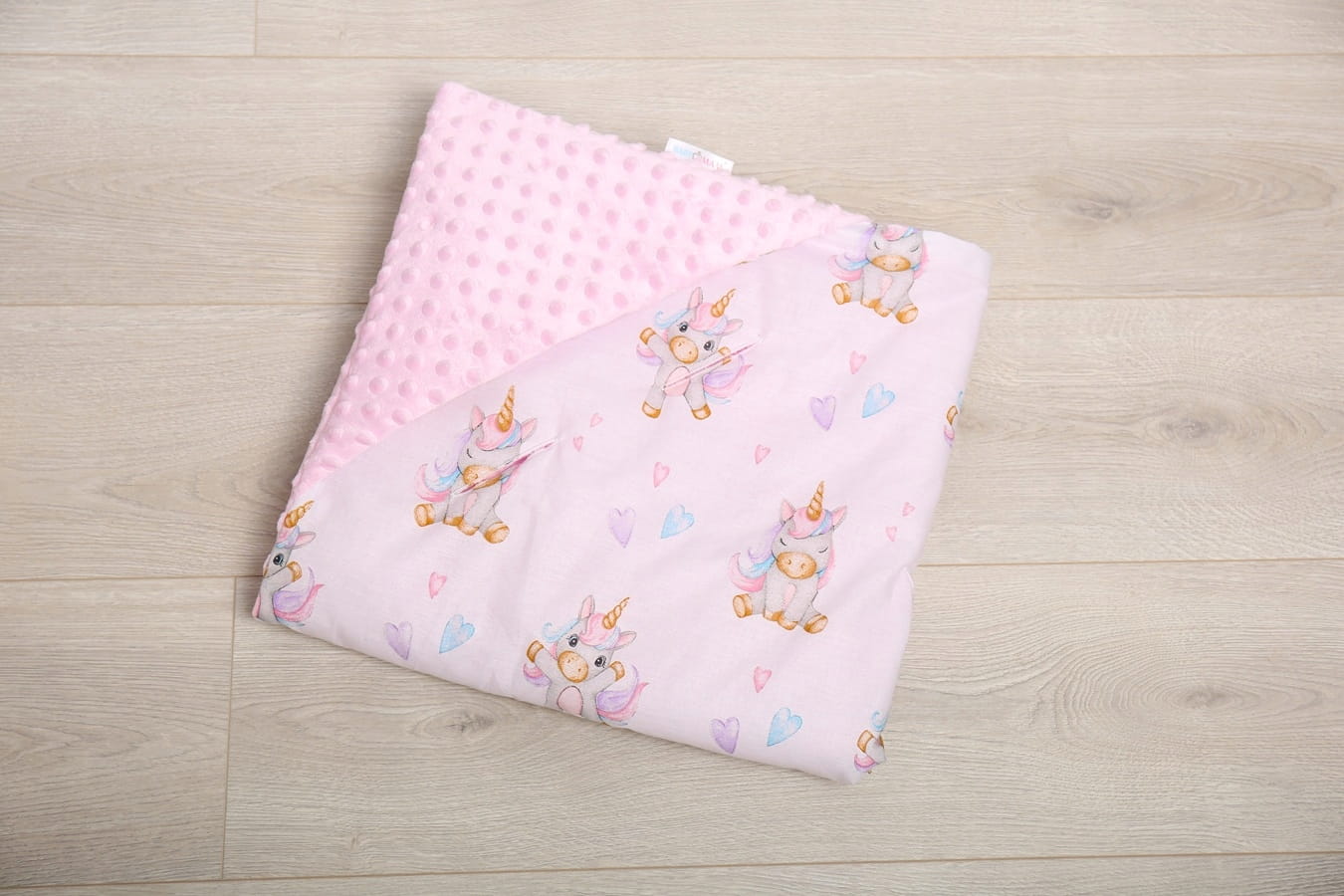Babymam kocyk minky do fotelika nosidełka ciepły - obrazek 7
