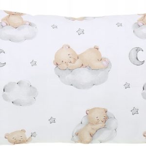 Poszewka na poduszkę 40x60 cm bawełna 100% jasiek zamek Babymam