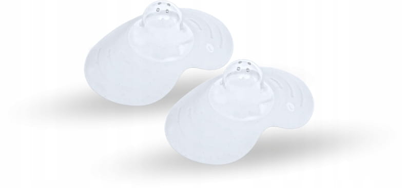 Babymam silikonowe osłonki na piersi sutki + etui premium rozmiar L - obrazek 4