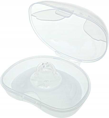 Babymam silikonowe osłonki na piersi sutki + etui premium rozmiar L - obrazek 8