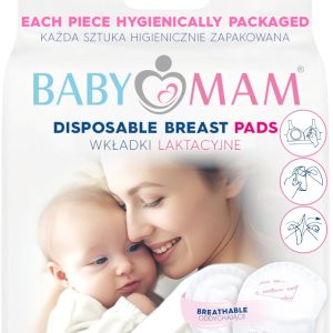 Wkładki laktacyjne superchłonne żelujące 110szt Babymam Big Pack